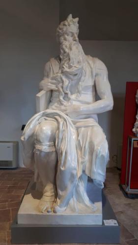 Uici-Grosseto-Museo-Omero-Ancona-Particolare-Mose-Michelangelo
